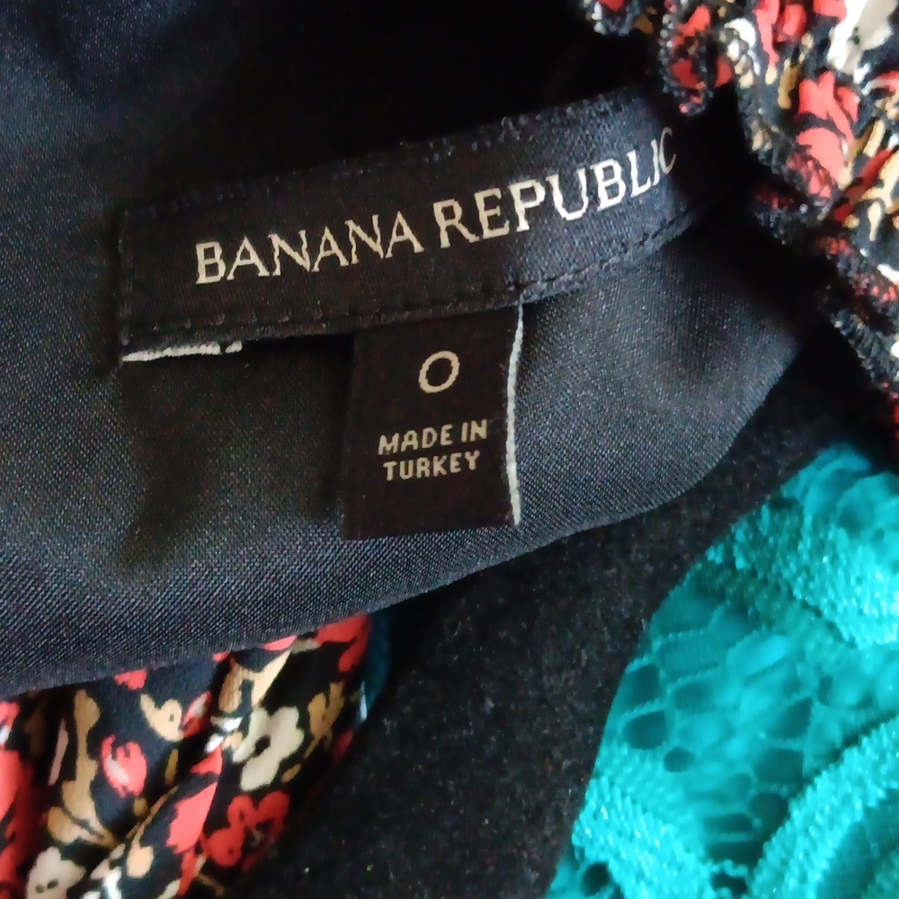 Banana Republic Red and Black Cowl Neck Sundress - Picture 7 of 7